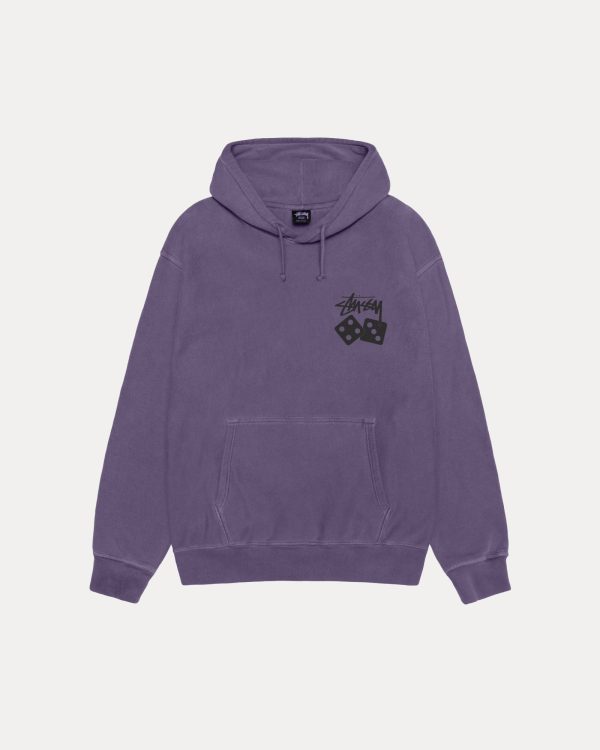 DICE HOODIE PIGMENT DYED