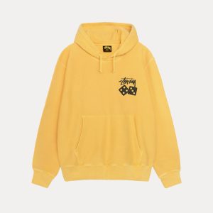 DICE HOODIE PIGMENT DYED