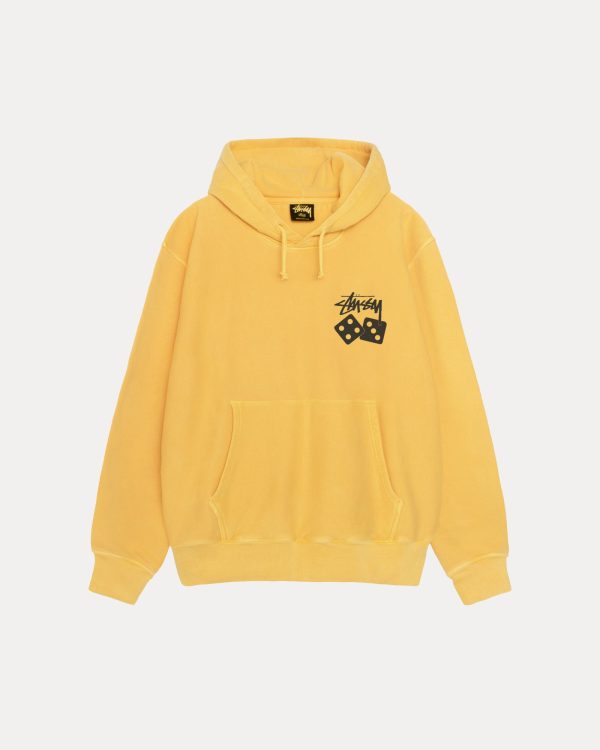 DICE HOODIE PIGMENT DYED