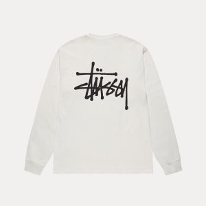 BASIC STÜSSY LS TEE PIGMENT DYED