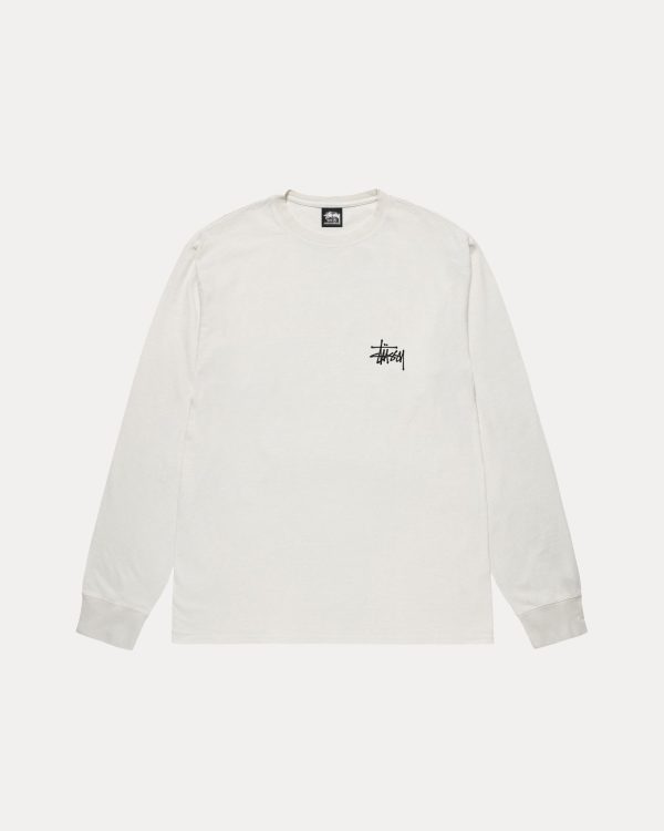 BASIC STÜSSY LS TEE PIGMENT DYED - Image 2